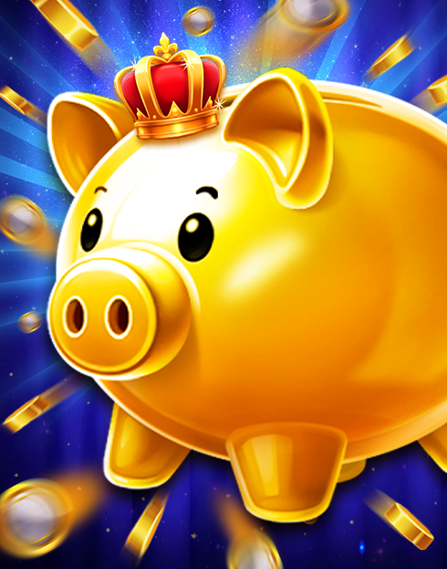 3x5 Royal Piggy: Hold The Spin