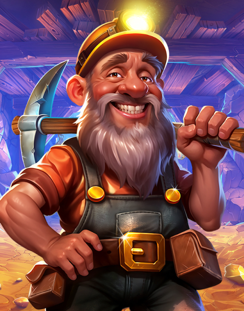 Gold Nugget Rush - Hold and Win