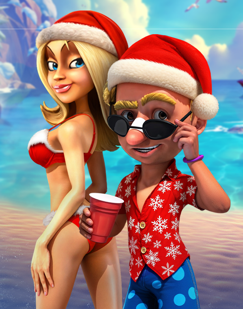 The Tipsy Tourist Christmas Vacation - Hold and Win