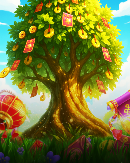 Lucky Fortune Tree