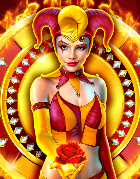 3x 2x Fire and Roses Joker