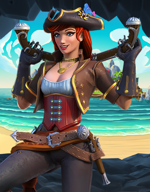 Boom pirates fight for gold