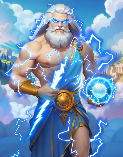 Celestial Flash Of Zeus