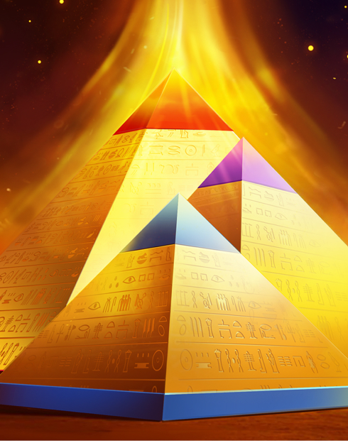 3 Pyramids of Gold: Hold and Win
