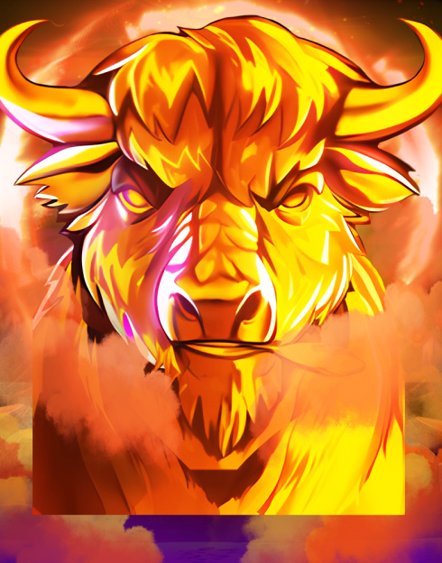 Roaming Wild Buffalo