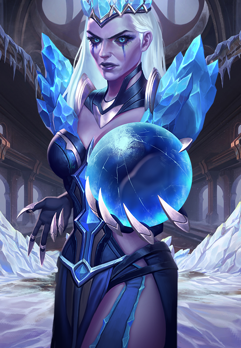 Merlin and Ice Queen Morgana