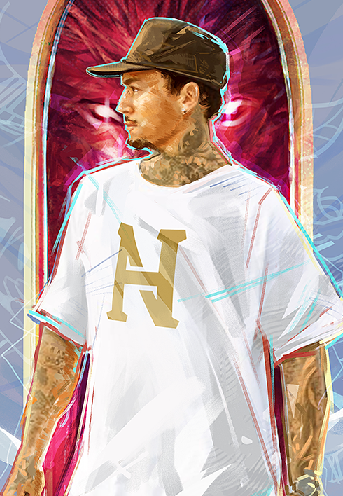 尼哈休斯顿金牌滑板