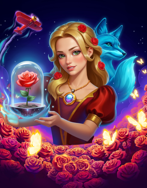 Rosy Orbit Treasure Turn