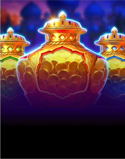 3 Magic Lamps: Hold and Win