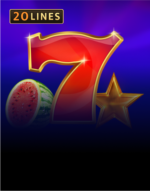 Sevens & Fruits: 20 lines