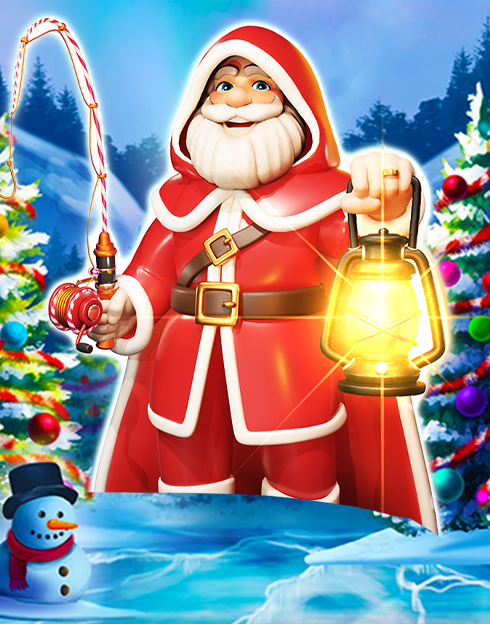 Big Bass Christmas - Frozen Lake