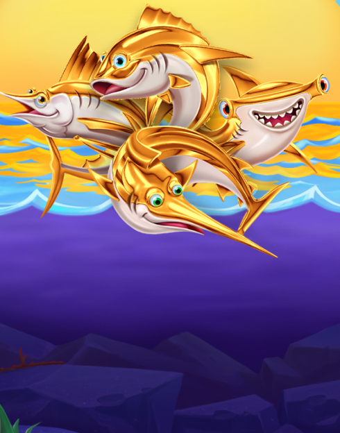 4 Fantastic Fish Gold Dream Drop