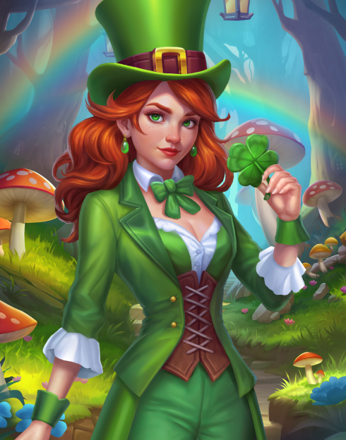 LUCKY LADY LEPRECHAUN