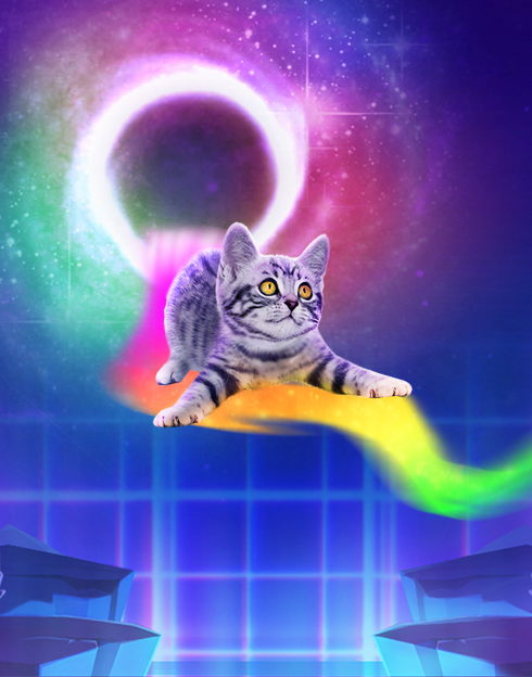 Mega Laser Kitty Cubes
