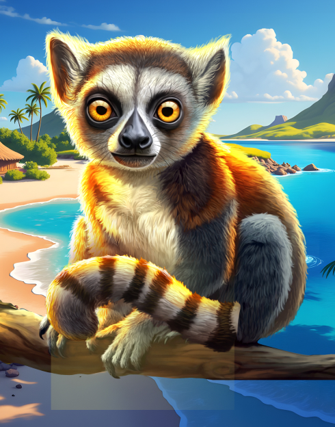 Book Of Majestic Lemur