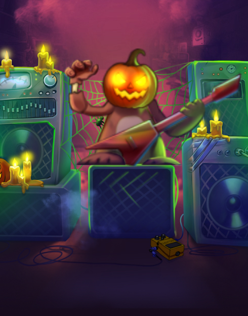 Dr. Rock and Creepy Monster