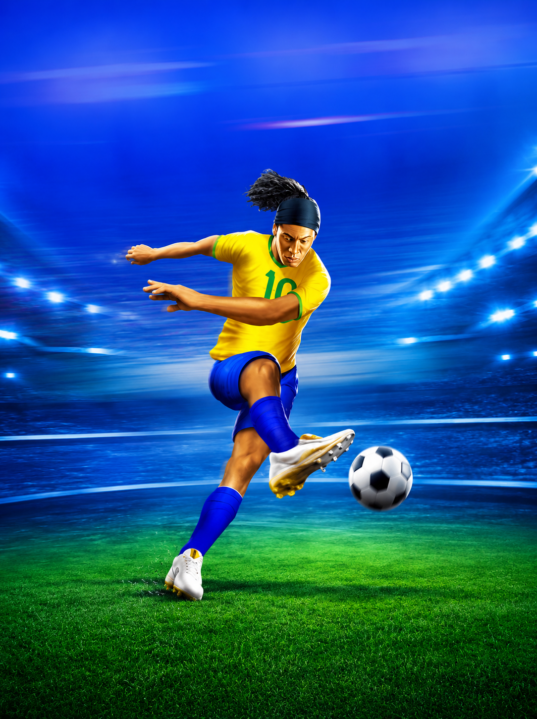 Ronaldinho Scores 