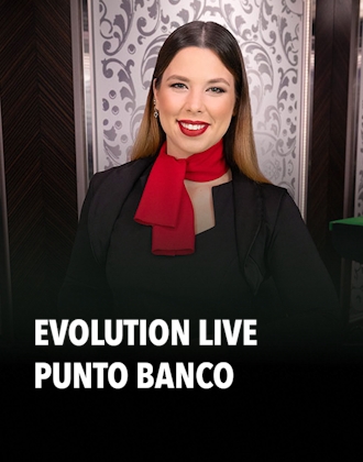 Evolution Live Punto Banco
