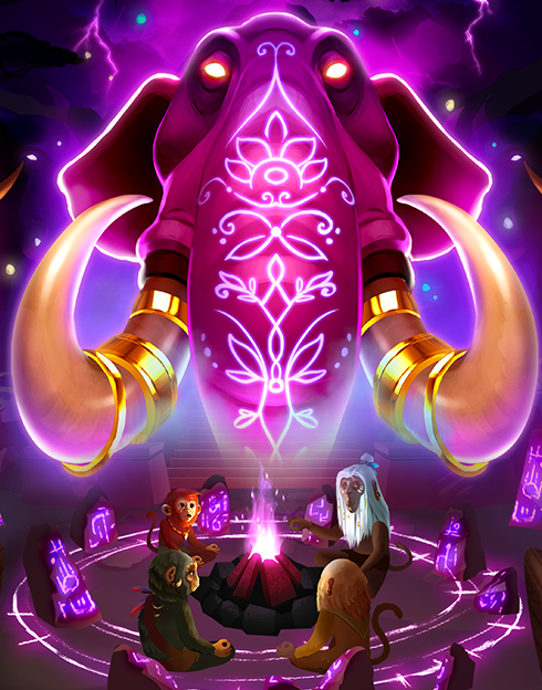 Pink Elephants Trinity