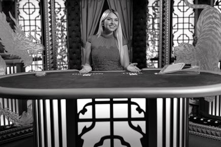 Evolution社のゲーム独占「ドラゴンタイガー de 抽選会」