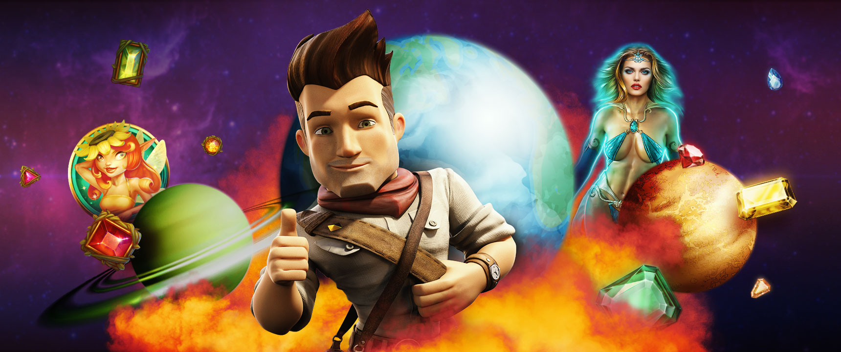 Three games. Three worlds. Three missions.