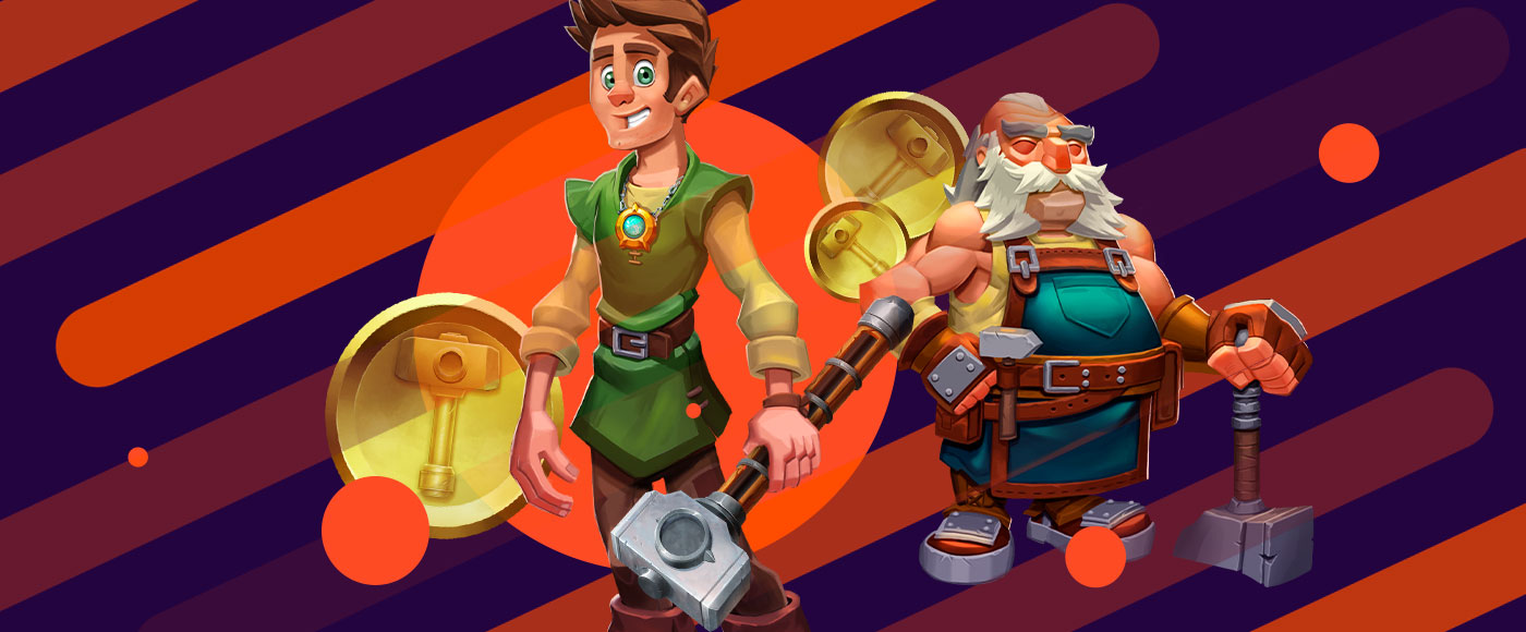 Esmague seu caminho até o topo com o Hammer of Fortune 🔨
