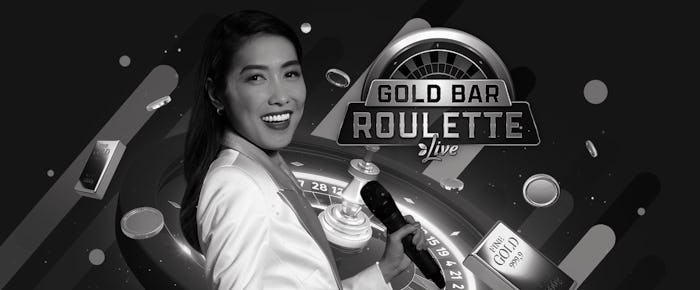 Play Gold Bar Roulette Live at Bitcasino