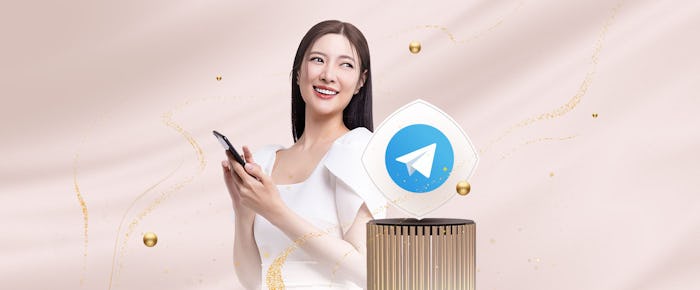 Connect with our Telegram bot