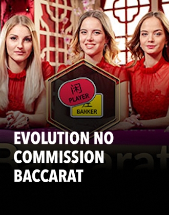 Evolution No Commission Baccarat