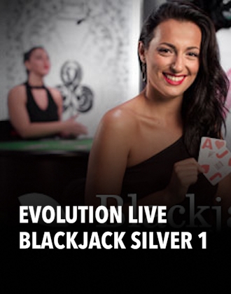 Evolution Live Blackjack Silver 1