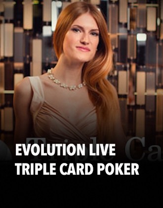 Evolution Live Triple Card Poker
