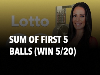 Sum of first 5 balls (Win 5/20)