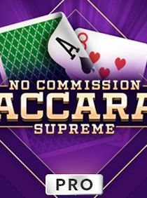 Supreme Baccarat No Commission Pro