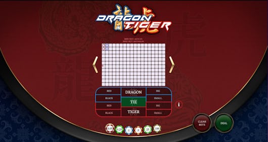 Dragon Tiger RNG - Evolution Gaming Jogos